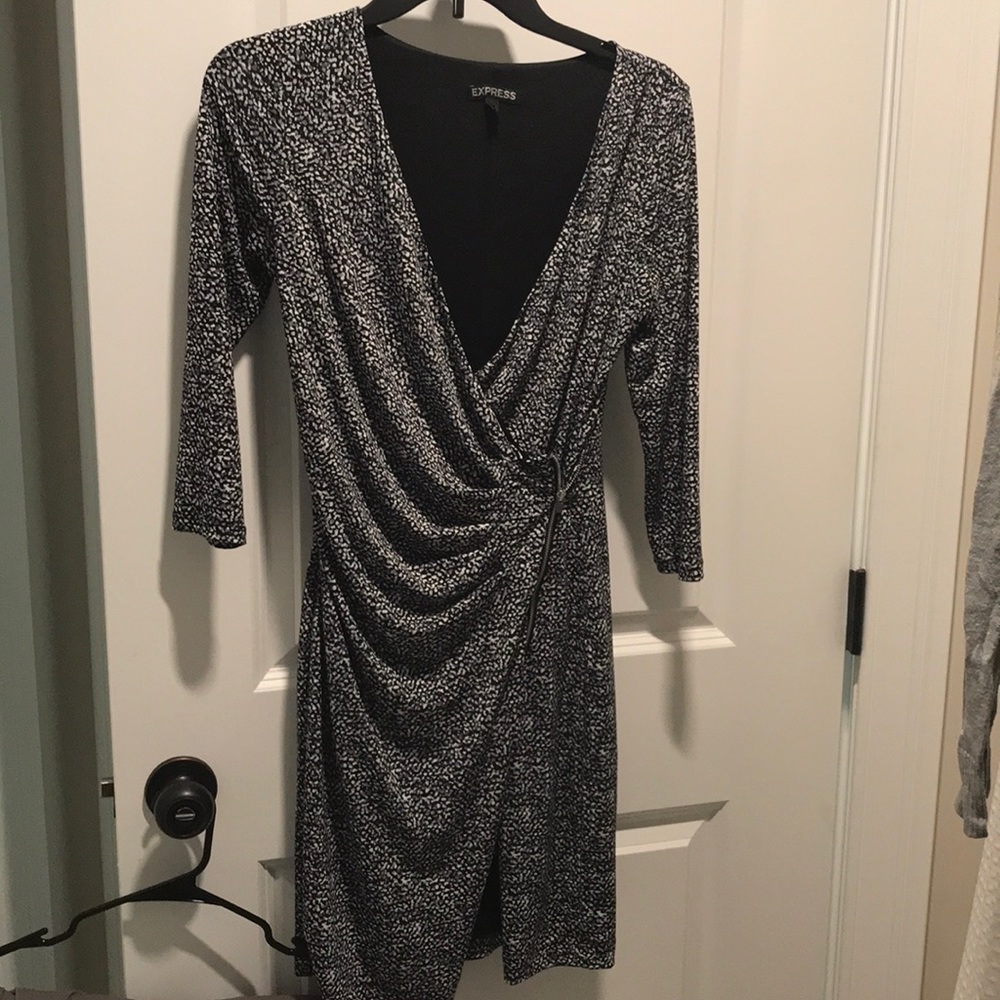 Black and Navy dress